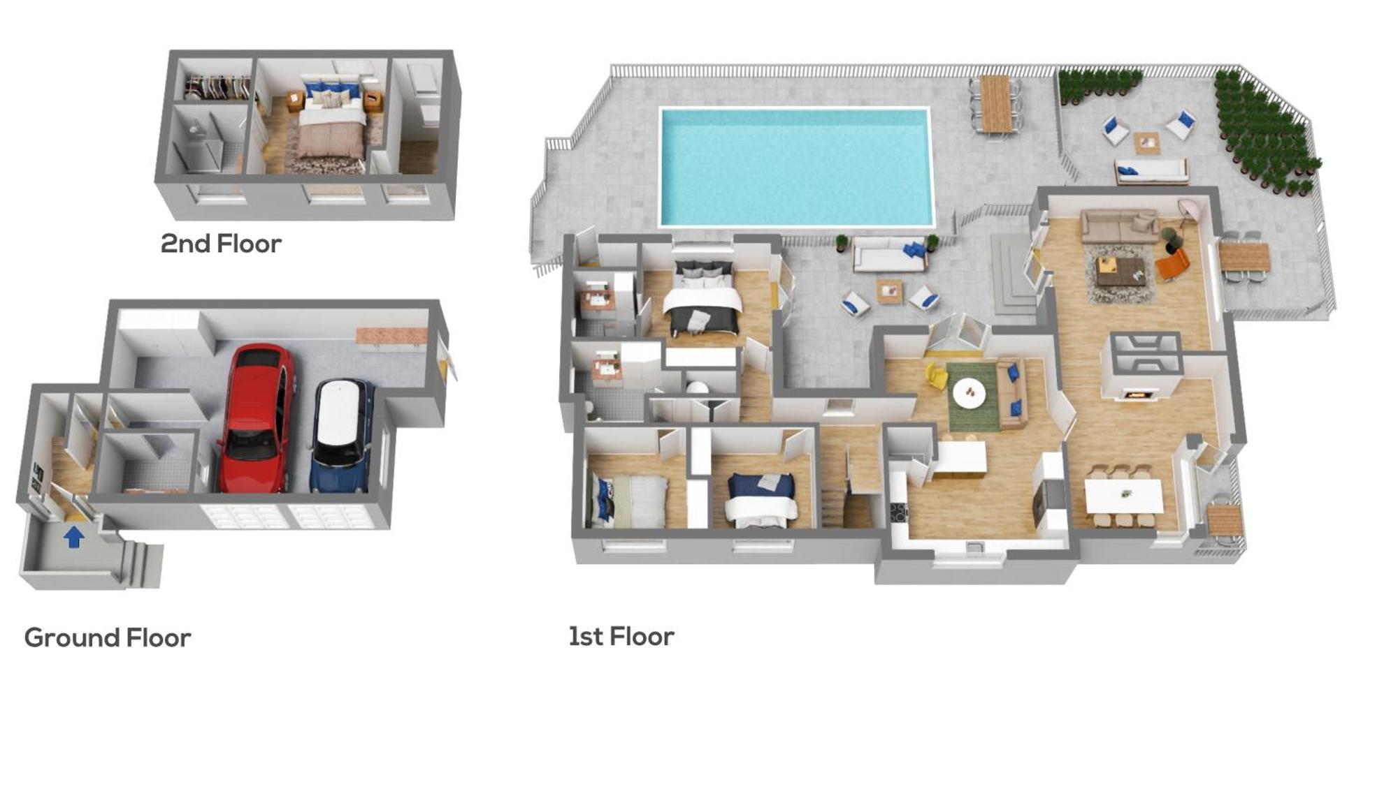 Villa With Pool In Browns Bay โอ๊คแลนด์ ภายนอก รูปภาพ